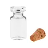 Glass Bottle With Cork Multi Standard Drift Vial Wishing Bottles Empty Transparent Small Phial Stopper Packaging Vials Hot Sale SN1410