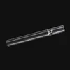 Volcanee 4 inch Glass cigarette bat One Hitter Pipe Smoking Accessories with Clear Straw Tube Pipes Filter Tips