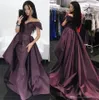 Regency Mermaid Prom Dresses Off The Shoulder Ball Gown Satin Formal Evening Wear For Party Red Carpet Pageant Gowns