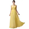 Qatar 2024 Custom Made Plus Size Yellow Backless Evening Dresses Long V Neck Prom Gowns Formal Dress Dinner Party Robe De Soiree