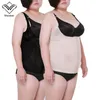 Wechery Slimming Underwear Couraça Corset Modelando Strap Cintura Trainer Seamless Shapers Tops para Mulheres Slim Vest Fajas Plus Size