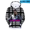 Aikooki Herren Hoodies 3d Print Rapper Lil Uzi Vert Winter Mode Männer / Frauen Hoodie Long Sleev Sweatshirt Casual Hip-Hop Pullover