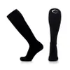Однотонные профессиональные спортивные футбольные носки, длинные чулки, спортивные носки до колена, дышащие, быстросохнущие футбольные носки