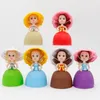 6 Sztuk / Box 15 CM Magical Cupcake Princess Doll z grzebieniem pachnące ciasto odwracalne przekształcić do księżniczki lalki dziewczyny zabawki