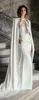 Elegant New Fashion Mermaid Wedding Dresses 2022 With Wrap High Quality Satin Halter Sweep Train Garden Custom Made Bridal Gowns193Y