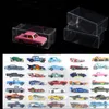 82 * 40 * 30mm Tom PVC Klar dammsäker Skärmskyddslåda för Matchbox Tomy Toy Car Model 1/64 Tomica Hot Wheels Show Box