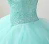 2018 ny anlände riktigt foto sexig backless crystal boll klänning quinceanera klänning med beading söt 16 klänning vestido debutante klänningar bq126