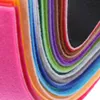 40 adet Renk Keçe Bezi 1mm Keçe Kumaş Polyester Kumaşlar İğne DIY İğne Dikiş Bebekler El Sanatları El Yapımı Ev Dekorasyon