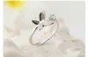 Hot Sales Compating 925 Sterling Silver Rings Dolphins Dragonfly Wings of the Angel Love Fox Butterfly Opening verstelbare ring