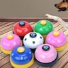 2018 neue Ankunft Welpen Kleine Haustier Abendessen Kleine Glocke Footprint Ring Hunde Kreative Spielzeug Für Teddy Pet Spielzeug Ausbildung