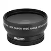 Livraison gratuite Objectif grand angle 52 mm 0,45x Objectif macro de conversion universel pour Canon pour Nikon pour appareil photo reflex numérique Sony universel