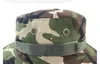 새로운 남성 위장 인쇄 양동이 모자 와이드 브림 군사 모자 턱 스트랩 낚시 모자 캠핑 사냥 모자 일 보호 26 색상