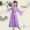 Costumes de danse folklorique traditionnelle chinoise, opéra ancien, dynastie Tang, han ming, robe hanfu pour enfants, vêtements pour filles et enfants