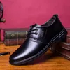 Męskie Buty Formalne Oryginalne Skórzane Otwór Wentylacyjny Krótkie Pluszowe Mężczyźni Klasyczne Buty Biurowe Buty Mężczyźni Elegancka Bota Masculina Zapatos de Seguridad