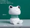 Cute girl heart spring frog ornaments Nordic creative home living room bedroom wine cabinet decoration resin decoration