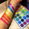 Beauty Glazed Lidschatten-Palette, Color Fusion Lidschatten, matt, ultraschimmernd, hochpigmentiertes Augen-Make-up, Over the Rainbow-Palette, neue Kosmetik