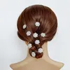 60ピースラインストーン真珠の髪のフォークピン、装飾的なヘッドピースヘアクリップの結婚式のパーティーの毎日のヘアアクセサリー