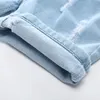 Çocuklar Kot Şort Bebek Erkek Delik Kısa Pantolon Açık Mavi Denim Şort Rahat Çocuk Plaj Pantolon Yaz Çocuk Giyim Ücretsiz Nakliye DHW3317