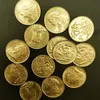 Monete Sovereign Victoria UK 13pcs vari anni Smal Gold Coin Art Collectible7831177