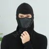 Bisiklet Bisiklet Kış Sıcak Boyun Yüz Maskesi Unisex Açık Maske Spor Termal Flanel Şapka Kayak Hood Kask Kapaklar 9 Renk ZZA551