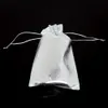 7x9 9x12 10x15cm 13x18cm Réglable Bijoux Emballage Or Argent Couleur Cordon Sac Drawable Organza Sacs Cadeau De Mariage Sacs Pochettes