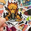 50 pcs Pack Mixed Naruto Car Sticker For Laptop Skateboard Pad Bicycle Motorcycle PS4 Phone Luggage Decal Pvc guitar refrigerator 5410543