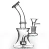 6.2" Smoking Accessories Glass Water Pipe + Free Bowl 14mm female Height 162mm Dab Oil Rig Bongs Hanger Joint 963
