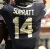 Jam Custom Wake Forest Demon Deacons 2019 Football Nome de número Branco preto 12 Jamie Newman 2 Kendall Hinton 36 Cade Carney Jersey 4xl