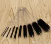 8 Inches Nylon Tube Brush Set Cleaning Brush Set for Drinking Straws Glasses Keyboards Jewelry Cleaning Home Cleaning Supplies 10P2629990