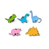 Mooie cartoon speelgoed dinosaurus broche pins shirt denim jas pin voor vrouwen kinderen cadeau email dierenbroches knop badge revers pin