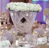 Festive & Party Supplies Crystal Wedding Centerpiece Flower Stand Candle Holder Cake Stand for Wedding Party Event Decorations