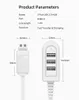 3 USB Multi-Function 3A Laddare Converter Extension Cables Expansion Multi-Port Hub Splitter Convereter Adapter Cable