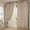 Cortinas cortinas cortinas para sala de jantar de vida quarto jacquard tecido de tecido de casamento alegre jardim dourado royal blinds1