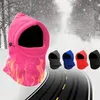 Kış Açık Termal Sıcak 6 in 1 Balaclava Hood Kayak Cap Polar Ski Bisiklet Eşarp Rüzgar Stoper Bisiklet Kayak Maskesi Şapka ZZA1334