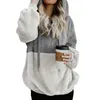 OEAK Frauen Flauschiges Fell Hoodie Mädchen Winter Lose Mit Kapuze Jacke Warme Outwear Mantel Niedlichen Sweatshirt Plus größe 5XL 2018 Neue mode V191129