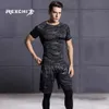 REXCHI 5 Pcs/Set Men's Tracksuit Sports Suit Gym Fitness Compression Clothes Running Jogging Sport Wear Exercise Workout Tights T200327