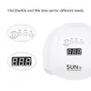 2019 Nieuwe 80W UV Lamp LED Nail Lamp Nail Dryer voor alle Gels Pools met 10s / 30s / 60s / 99S Timer Manicure Tool Gel Light LY191228