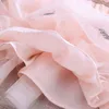 Baby Girls Flamingo Dress 2019 Summer kids Flamingo Sequins Sleeveless Vest Gauze Dresses Children Fashion Pink Princess Party Dress