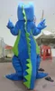 2019 factory hot green T-rex dinosaur mascot costume for adult to wear for sale
