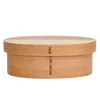 Japanese Bento Boxes Wooden Lunch Box Natural Sushi Bento Box Camping Food Container Single Layer Wooden Lunch Box6628816