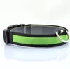 LED Nylon Pet Dog Collar Dogs Luminous Fluorescent Collars Night Safety Flashing Glow In The Dark Dog Leash Pet Supplies LXL83213860685