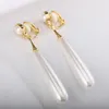 XZP Ear Cuff Gold Pearl Beaded Clip on earrings Without Piercing For Women Fashion Jewelry Earring Cuffs Hook No Pierced no hole