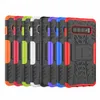 Hybrydowy kickstand Wplatanie Wytrzymały Heavy Duty TPU + PC Pokrywa obudowa dla Xiaomi 9 8 6x 5x Redmi Note 7 Pro 5A 5 Plus 6A 160 sztuk / partia