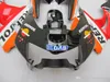 High quality fairings for Honda CBR900RR CBR919 1998 1999 orange red black white fairing kit CBR919RR 98 99 GH44