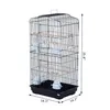 36 inch Metal Indoor Bird Cage Starter Kit With Tray Accessories Pet Supplier Direct Sell from Factory Pestcontrol China