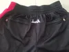 Nowa drużyna Vintage BaseKetball Shorts Kieszonkowy Ubrania do biegania czarny czerwony kolor właśnie zrobiony rozmiar s-xxl