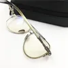 Brand Designer Optical Glasses Frame Men Women Big Eyeglasses Frames Fashion Metal Spectacle Frames Retro Myopia Eyewear with Original Box