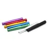 Coloré En Alliage D'aluminium Mini Snuff Snorter Sniffer Fumer Filtre Tube Portable Conception Innovante Porte-Cigarette Embouchure DHL