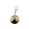 I Can't Breathe Keychain Fashion Key Ring Black Lives Matter Letter Printed Acrylic Key Chain Party Favor OOA8050