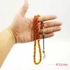 Insecten Rozenkrans 33 Moslimarmbanden Tasbih Eid Gift voor Man Islam Prayer Beads Man's Misbaha Islamitische Armbanden MX190719